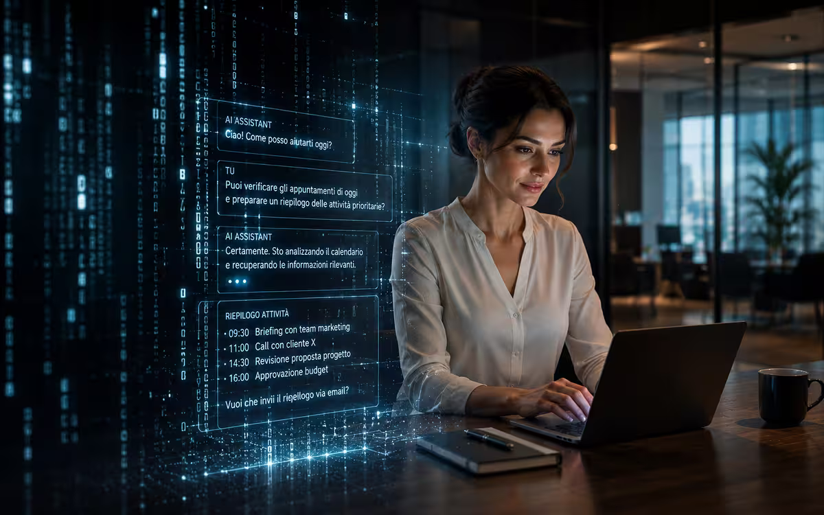 Anteprima di Chiara Chat, assistente virtuale del sito